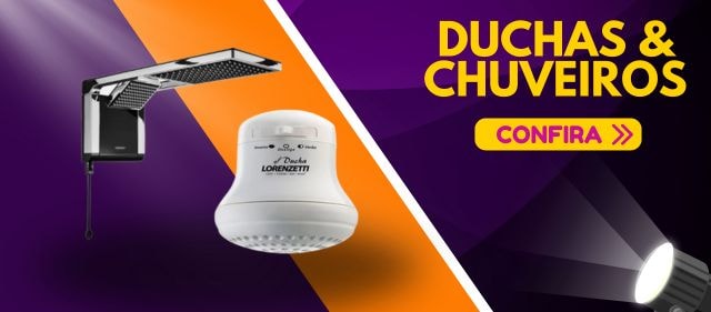 As melhores opções de chuveiros e duchas da região você encontra aqui!