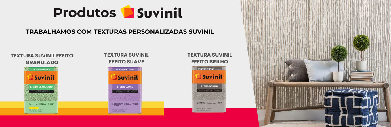 Texturas Manipuladas Suvinil | COMPENSA+