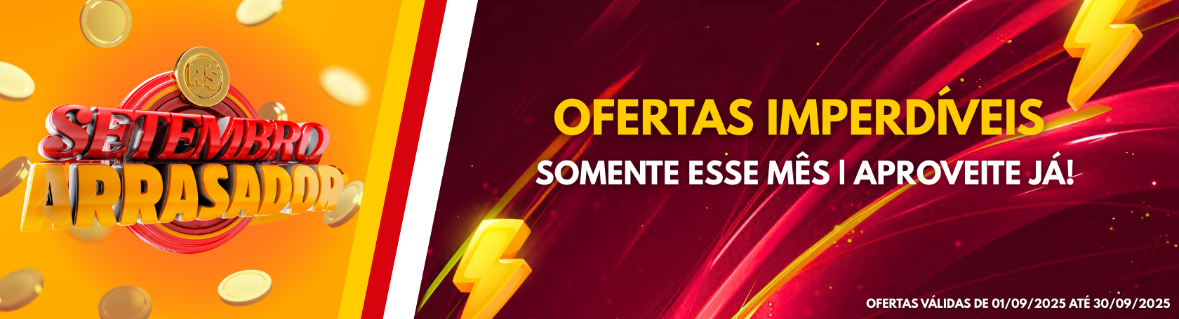 Setembro Arrasador | Compensa+