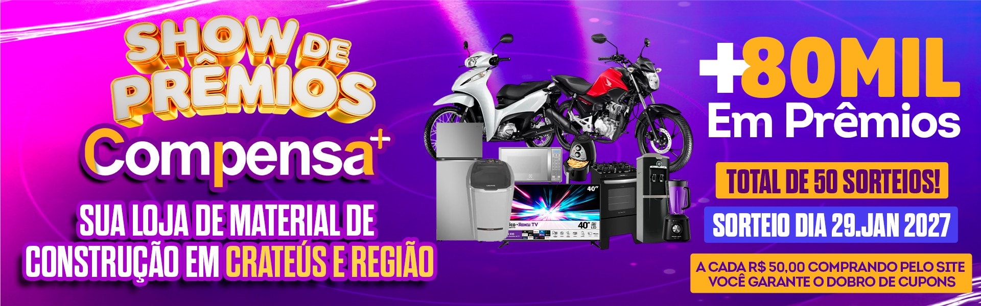 SHOW DE PREMIOS COMPENSA MAIS