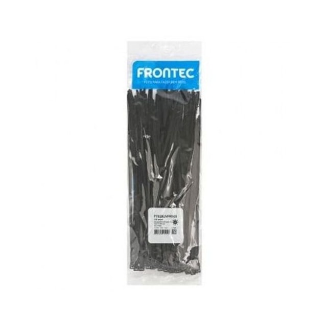 Abraçadeira Nylon UV 4,8 x 283mm Preta - FRONTEC