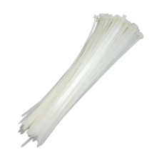 Abraçadeira Plástica 380 x 4,8mm com 50 Unidades Branca - FOXLUX