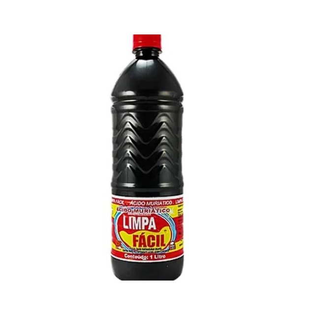 Ácido Muriatico LimpaFácil 1L - LIMPA FÁCIL