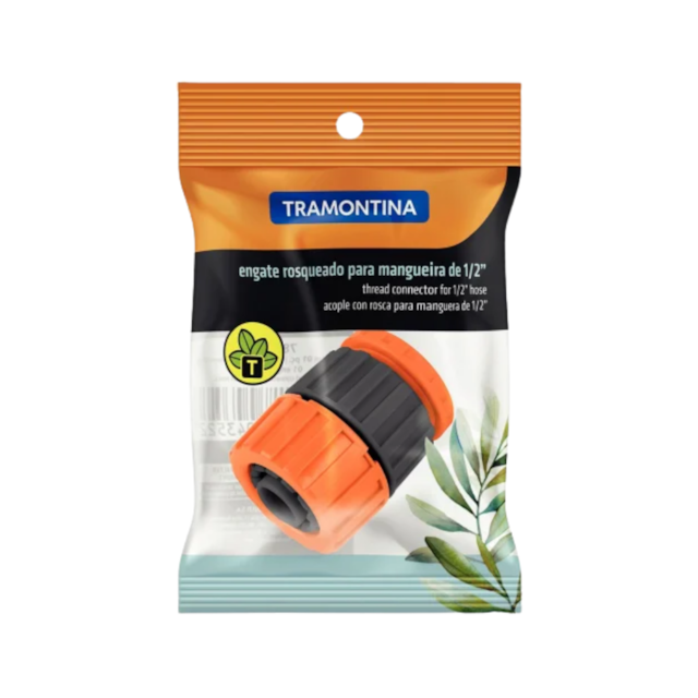 Adaptador c/ Engate Rosqueado p/ Mangueira 1/2" - TRAMONTINA