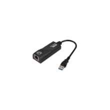 Adaptador de Rede Multilaser WI422 USB 3.0 (m) x RJ45 (f) 10/100/1000 Gigabit - Preto  WI422