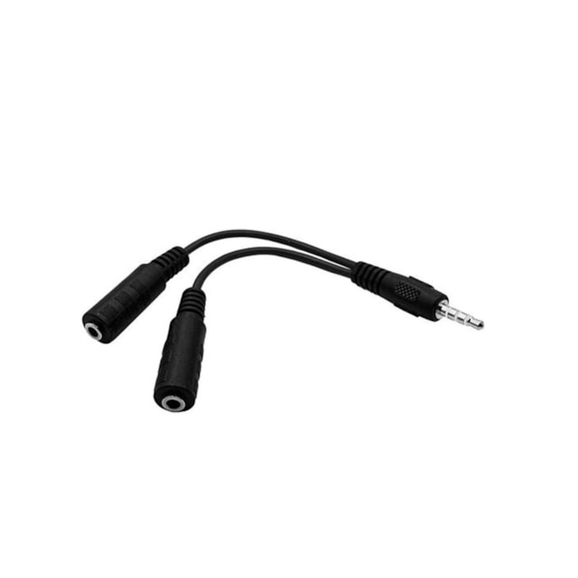 Adaptador P2-P3 Preto - WI409 - Multilaser