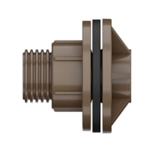Adaptador Soldável com Anel de Vedação para Caixa D'Água 60mm - Tigre  Adaptador Soldável com Anel de Vedação para Caixa D'Água 60mm - Tigre