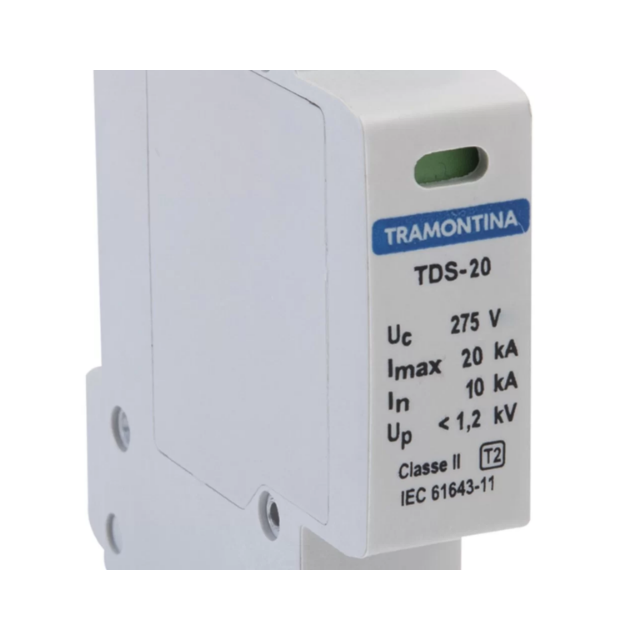 Adaptador TDS-20 1P 20KA 275 Classe 2 - TRAMONTINA Adaptador TDS-20 1P 20KA 275 Classe 2 - TRAMONTINA