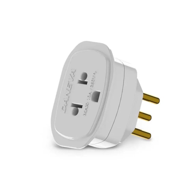 Adaptador Universal 2P+T 10A - Daneva