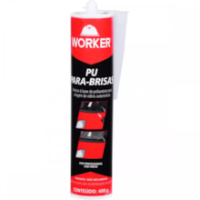 Adesivo Fixa Para-brisa PU 400g Preto - WORKER