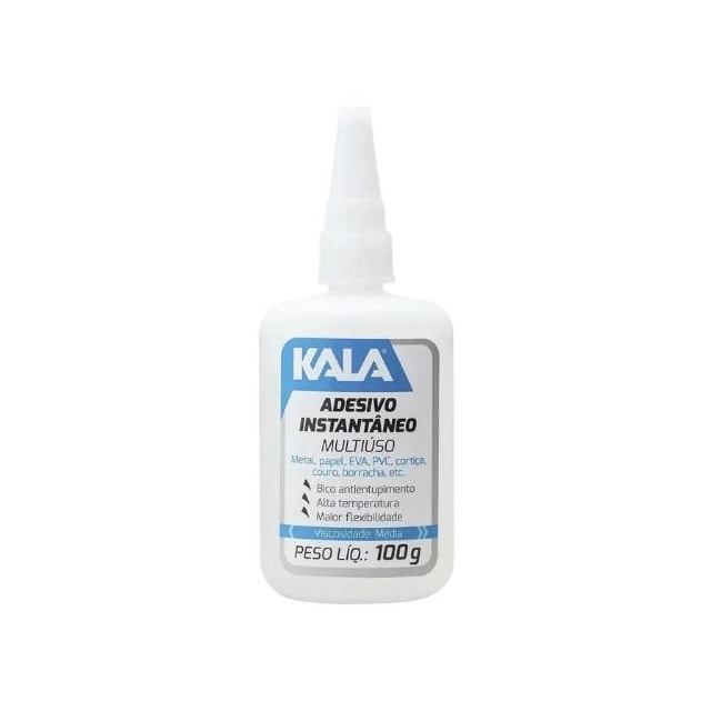 Adesivo Instantâneo Multiuso 100g - Kala
