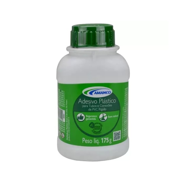 Adesivo para PVC 175G com Pincel - Amanco