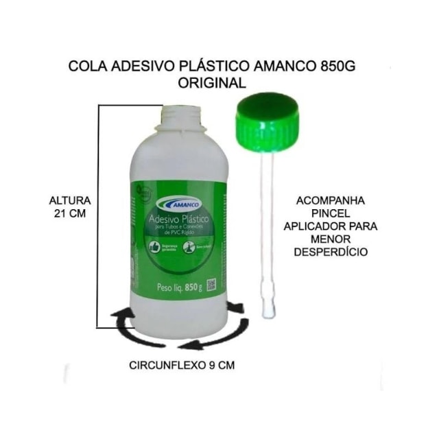 Adesivo para Tubo 850G - Amanco