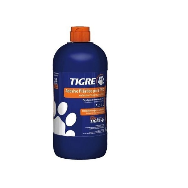 Adesivo Plástico para PVC Azul 850g - Tigre