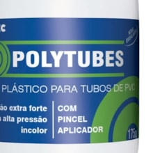 Adesivo Polytubes para Tubos de PVC 175g com Pincel Aplicador - Pulvitec