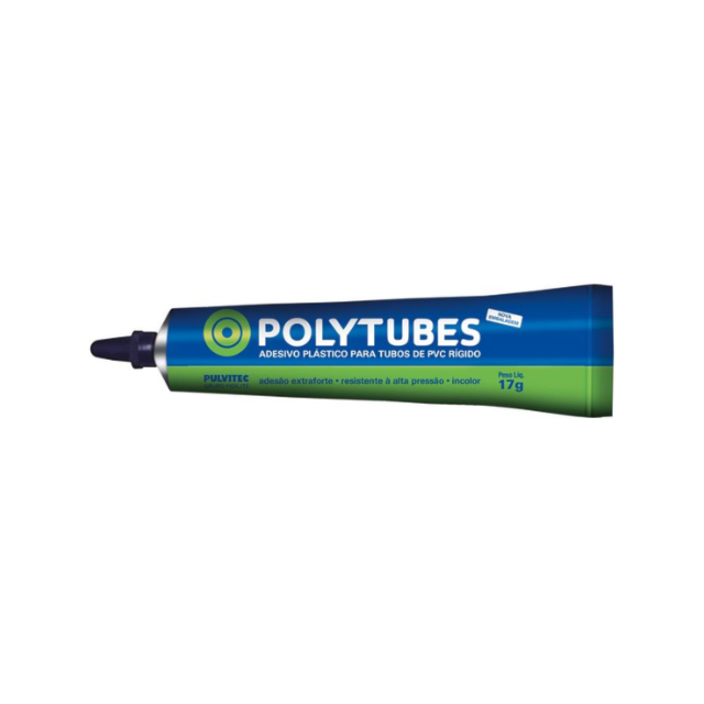 Adesivo PVC 17g Polytubes - PULVITEC Adesivo PVC 17g Polytubes - PULVITEC