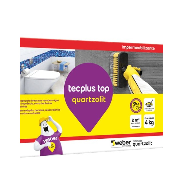 Adesivo Tecplus TOP 4KG - QUARTZOLIT Adesivo Tecplus TOP 4KG - QUARTZOLIT