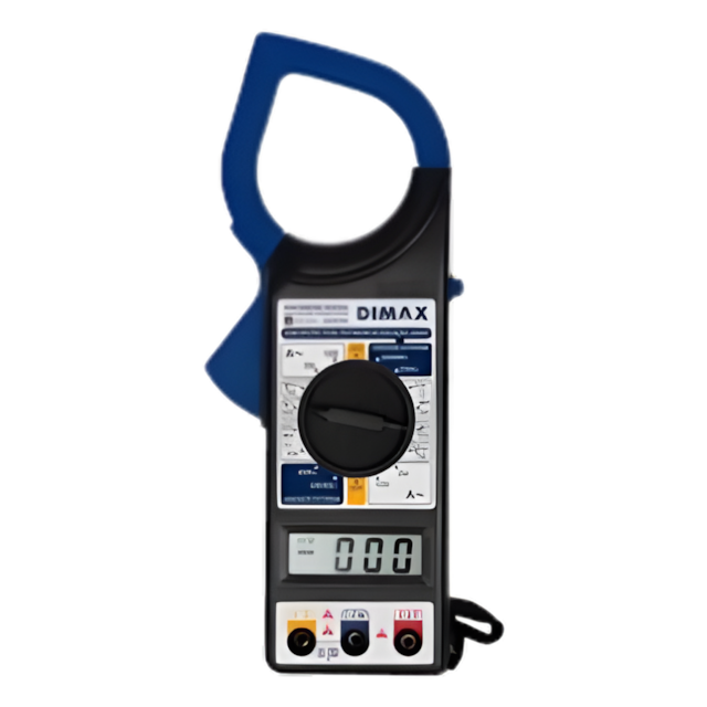Alicate Amperimetro 1000A 9V Digital Profissional - DIMAX
