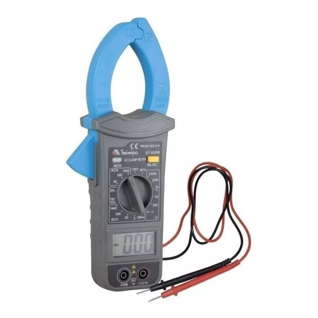 Alicate Amperimetro ET3200B 1000A 600v - MINIPA Alicate Amperimetro ET3200B 1000A 600v - MINIPA