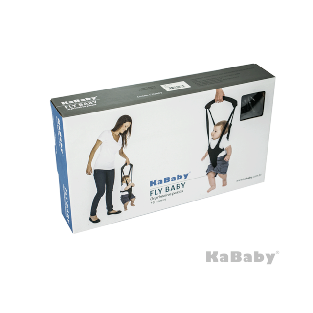 Andador Infantil Fly Baby KaBaby Preto