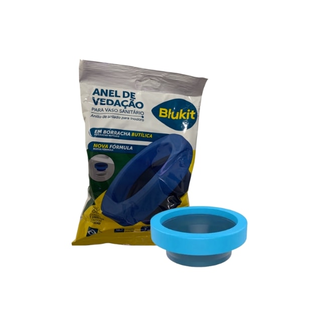 Anel de Vedação com Guia para Vaso Sanitário - BLUKIT