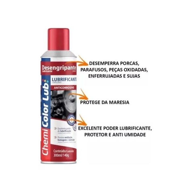 Anticorrosivo Desengripante 300ml - Chemicolor Anticorrosivo Desengripante 300ml - Chemicolor