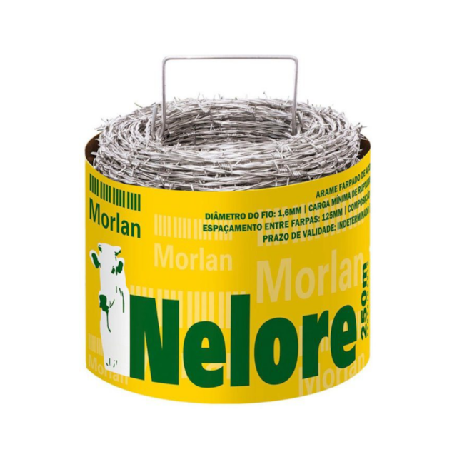 Arame Farpado 250M - MORLAN