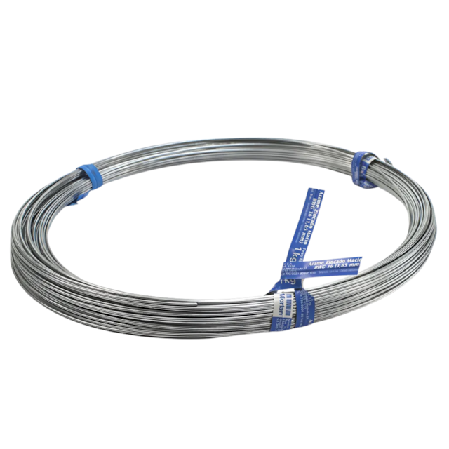 Arame Galvanizado 16" Liso 1KG - MORLAN