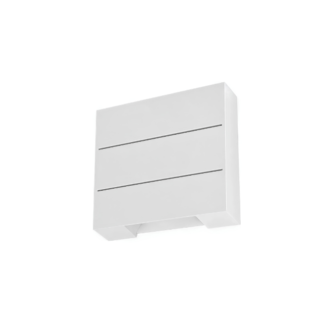 Arandela Aura de Sobrepor LED 12W 3000K Branca - LUMANTI