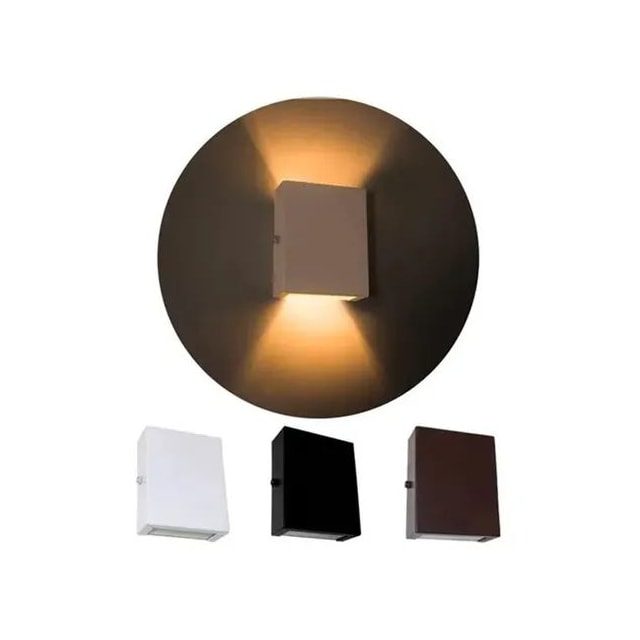 Arandela Wide 4w 3000k Branca - Mak Led Arandela Wide 4w 3000k Branca - Mak Led