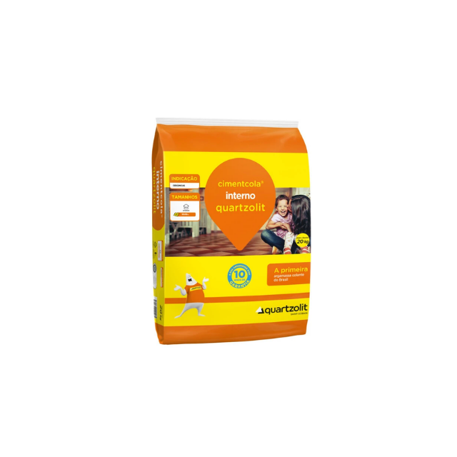 Argamassa Cimentcola Interno Cinza AC1 - QUARTZOLIT