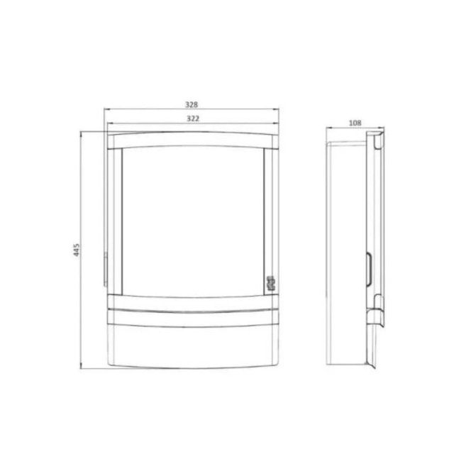 Armário para Banheiro Tivoli Branco/Cromado com Gaveta - Herc Armário para Banheiro Tivoli Branco/Cromado com Gaveta - Herc