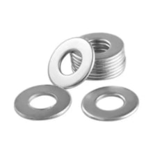 Arruela Lisa Zincada 1/4" Pacote com 20 Peças - Worker Arruela Lisa Zincada 1/4" Pacote com 20 Peças - Worker