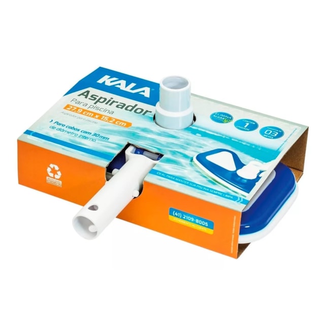 Aspirador para Piscina Angler Pool 27,9cm X 15,2cm - KALA Aspirador para Piscina Angler Pool 27,9cm X 15,2cm - KALA