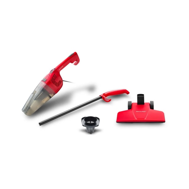 Aspirador Vertical Multilaser 1000W Vermelho 220v