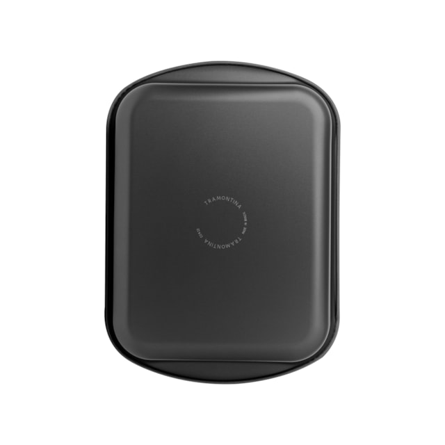 Assadeira Funda Tramontina Brasil em Alumínio Antiaderente Starflon Max Grafite 28 cm 3,3 L Assadeira Funda Tramontina Brasil em Alumínio Antiaderente Starflon Max Grafite 28 cm 3,3 L