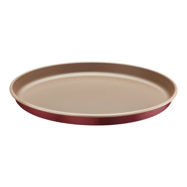 Assadeira para Pizza Tramontina Brasil Vermelha em Alumínio 35 cm 2,5 L