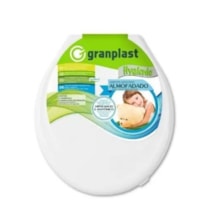 Assento Almofadado Branco - GRANPLAST