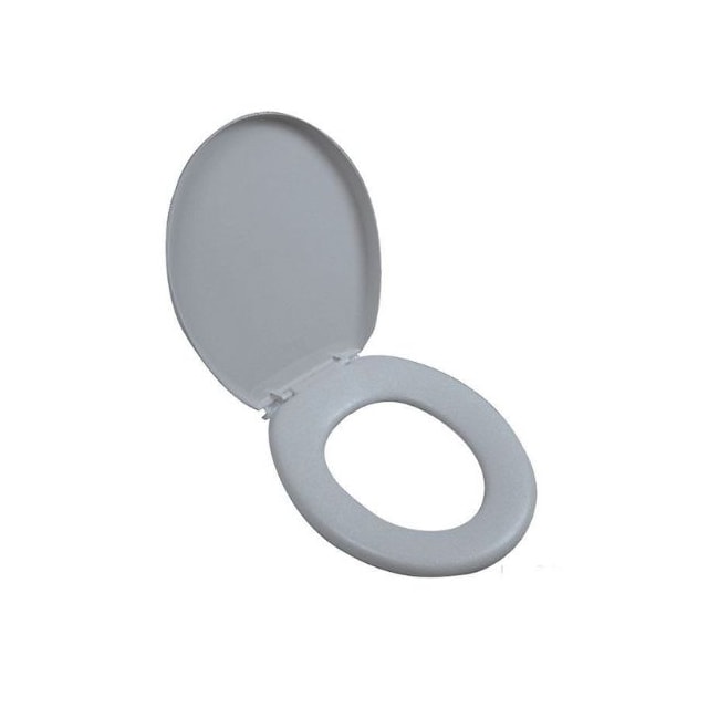 Assento Almofadado Hygien Cinza - GRANPLAST Assento Almofadado Hygien Cinza - GRANPLAST