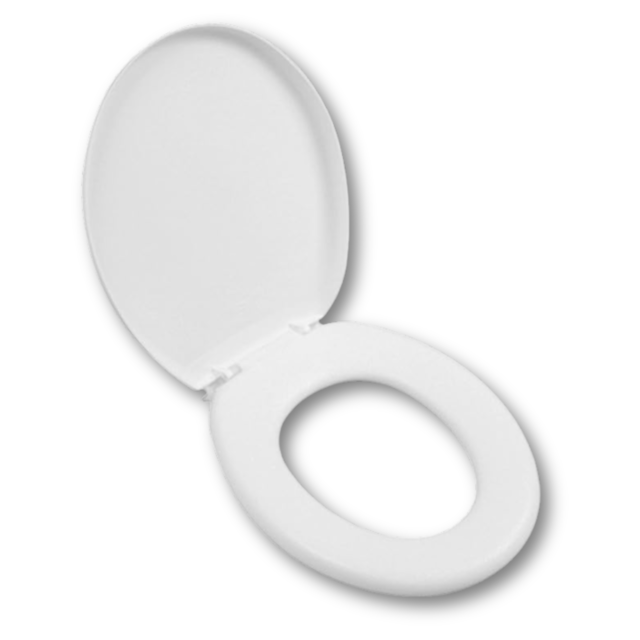 Assento Sanitário Almofadado Branco - ATLAS