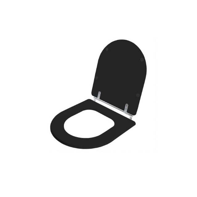 Assento Sanitário Almofadado Calypso Preto - ASTRA Assento Sanitário Almofadado Calypso Preto - ASTRA