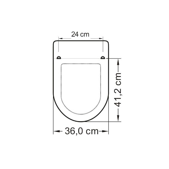 Assento Sanitário Almofadado Calypso Preto - ASTRA Assento Sanitário Almofadado Calypso Preto - ASTRA