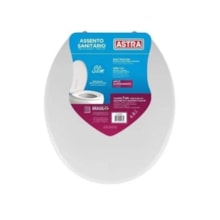 Assento Sanitário Almofadado Slim - ASTRA Assento Sanitário Almofadado Slim - ASTRA