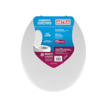 Assento Sanitário Almofadado Slim Taji e Asti - ASTRA