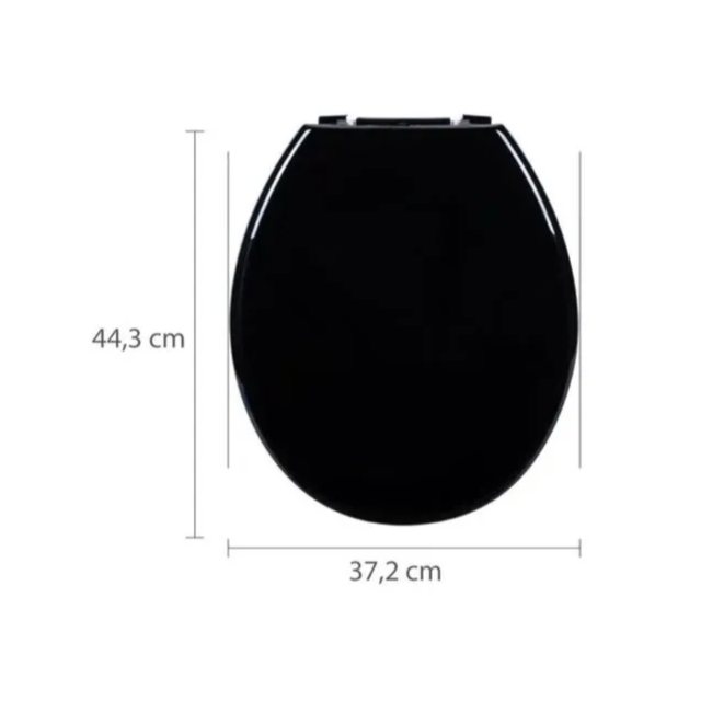 Assento Sanitário Soft Preto - ASTRA Assento Sanitário Soft Preto - ASTRA
