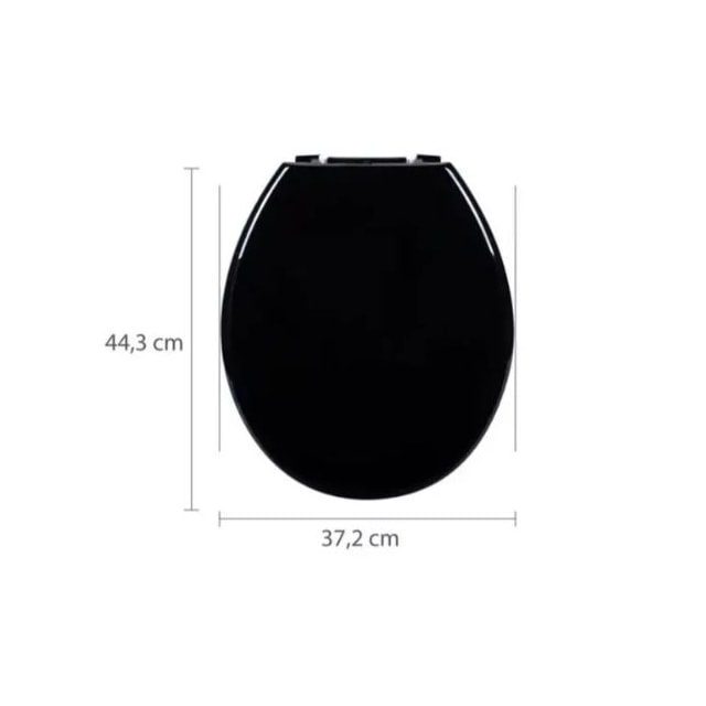 Assento Sanitário Soft Preto - ASTRA Assento Sanitário Soft Preto - ASTRA
