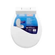 Assento Soft Close Oval Tov Branco - ASTRA