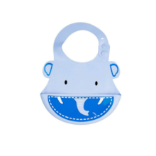 Babador Cata Migalhas Silicone Kababy Elefante