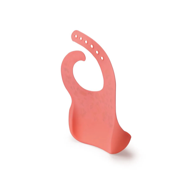 Babador de Silicone Estampado Yummy! Coral Fisher-Price - BB1186