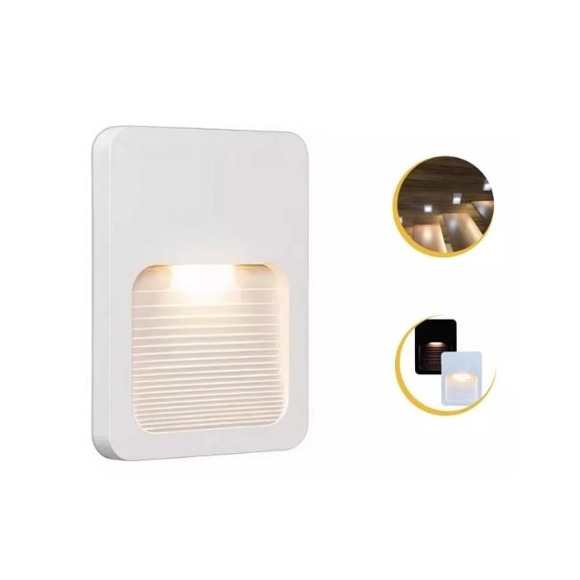 Balizador LED Down 2w 3000k Branca - Dilux Balizador LED Down 2w 3000k Branca - Dilux